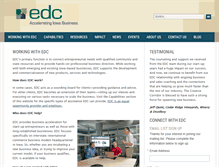 Tablet Screenshot of edcinc.org